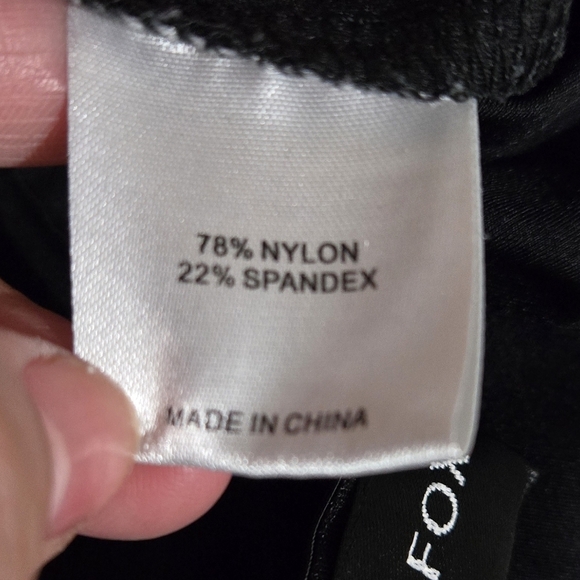 White Fox Black Logo Bodysuit Size XS - Picture 8 of 12